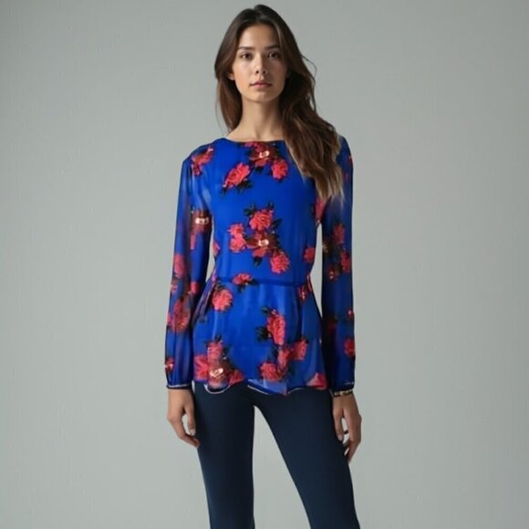 Dynamite Tops - Dynamite floral flowy blouse XS